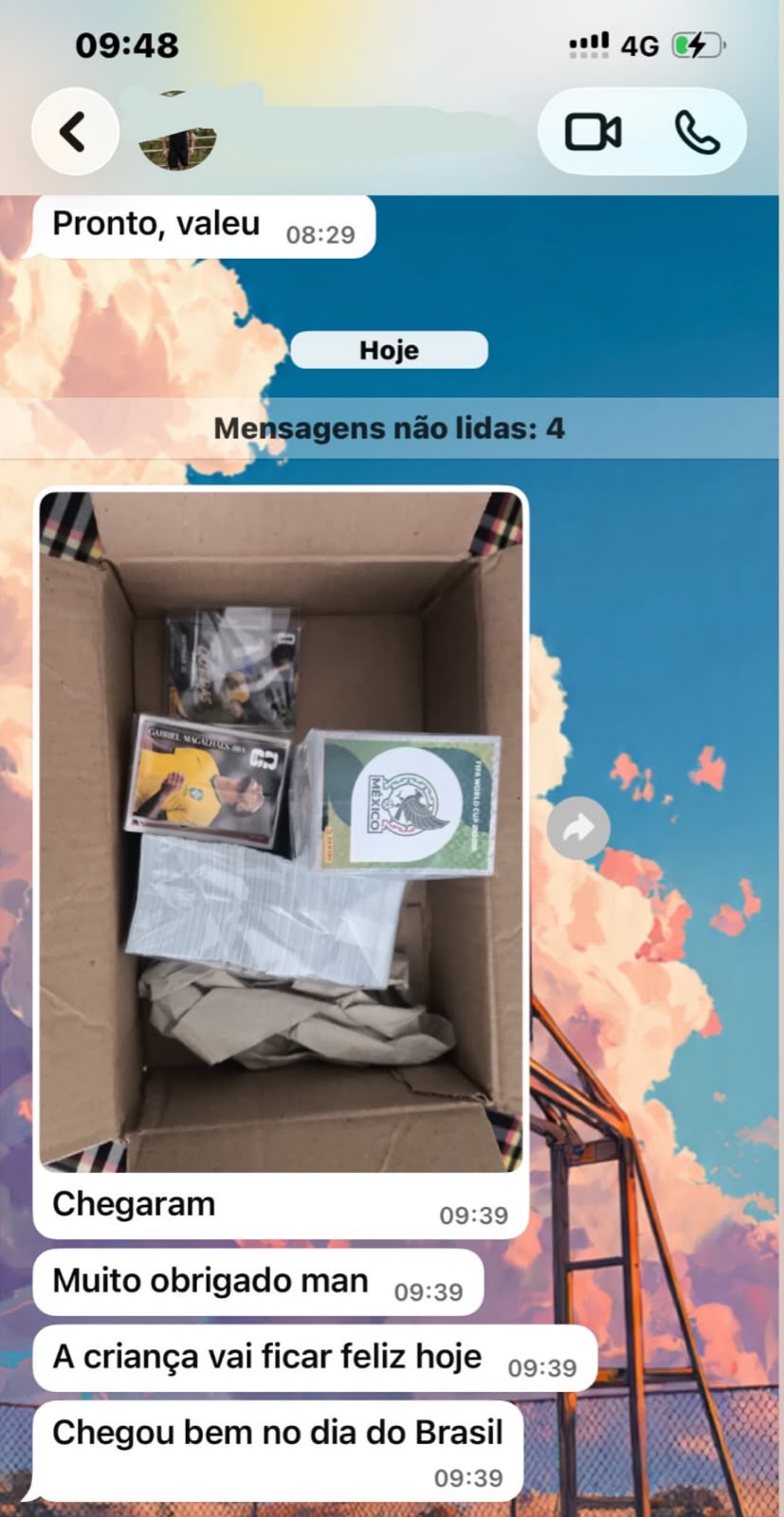 Depoimento WhatsApp
